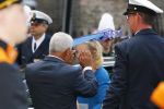 Den Haag 16 september 2014
Prinsjesdag met oa Koning Willem Alexander Koningin Maxima prinses Laurentien en prins Constantijn. Gouden Koets op het binnenhof. Jet Bussemaker met man