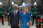 Den Haag 16 september 2014
Prinsjesdag met oa Koning Willem Alexander Koningin Maxima prinses Laurentien en prins Constantijn. Gouden Koets op het binnenhof. Jet Bussemaker met man