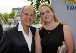 Amsterdam 2 september 2014
50 jaar de Tros wordt gevierd in carre met alle tros corryfeeen. Klaas Hofstra met dochter
