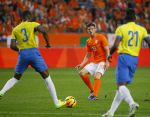 Amsterdam, 17 Mei 2014 Vriendschappelijke interland Nederland-Ecuador, eindstand 1-1
Klaas Jan Huntelaar
Foto Peter Smulders BV