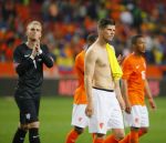 Amsterdam, 17 Mei 2014 Vriendschappelijke interland Nederland-Ecuador, eindstand 1-1
Klaas Jan Huntelaar
Foto Peter Smulders BV
