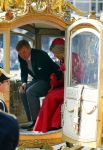 Den Haag 16 september 2014
Prinsjesdag met oa Koning Willem Alexander Koningin Maxima prinses Laurentien en prins Constantijn. Gouden Koets op het binnenhof.