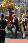 Den Haag 16 september 2014
Prinsjesdag met oa Koning Willem Alexander Koningin Maxima prinses Laurentien en prins Constantijn. Gouden Koets op het binnenhof.