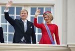 Den Haag 16 september 2014
Prinsjesdag met oa Koning Willem Alexander Koningin Maxima prinses Laurentien en prins Constantijn. Gouden Koets op het binnenhof.
