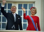 Den Haag 16 september 2014
Prinsjesdag met oa Koning Willem Alexander Koningin Maxima prinses Laurentien en prins Constantijn. Gouden Koets op het binnenhof.