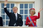 Den Haag 16 september 2014
Prinsjesdag met oa Koning Willem Alexander Koningin Maxima prinses Laurentien en prins Constantijn. Gouden Koets op het binnenhof.