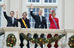 Den Haag 16 september 2014
Prinsjesdag met oa Koning Willem Alexander Koningin Maxima prinses Laurentien en prins Constantijn. Gouden Koets op het binnenhof.