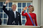 Den Haag 16 september 2014
Prinsjesdag met oa Koning Willem Alexander Koningin Maxima prinses Laurentien en prins Constantijn. Gouden Koets op het binnenhof.