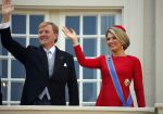 Den Haag 16 september 2014
Prinsjesdag met oa Koning Willem Alexander Koningin Maxima prinses Laurentien en prins Constantijn. Gouden Koets op het binnenhof.