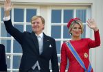 Den Haag 16 september 2014
Prinsjesdag met oa Koning Willem Alexander Koningin Maxima prinses Laurentien en prins Constantijn. Gouden Koets op het binnenhof.
