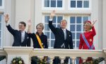 Den Haag 16 september 2014
Prinsjesdag met oa Koning Willem Alexander Koningin Maxima prinses Laurentien en prins Constantijn. Gouden Koets op het binnenhof.