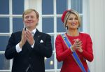Den Haag 16 september 2014
Prinsjesdag met oa Koning Willem Alexander Koningin Maxima prinses Laurentien en prins Constantijn. Gouden Koets op het binnenhof.