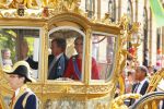 Den Haag 16 september 2014
Prinsjesdag met oa Koning Willem Alexander Koningin Maxima prinses Laurentien en prins Constantijn. Gouden Koets op het binnenhof.