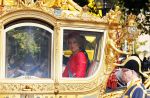 Den Haag 16 september 2014
Prinsjesdag met oa Koning Willem Alexander Koningin Maxima prinses Laurentien en prins Constantijn. Gouden Koets op het binnenhof.
