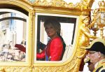 Den Haag 16 september 2014
Prinsjesdag met oa Koning Willem Alexander Koningin Maxima prinses Laurentien en prins Constantijn. Gouden Koets op het binnenhof.