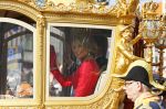 Den Haag 16 september 2014
Prinsjesdag met oa Koning Willem Alexander Koningin Maxima prinses Laurentien en prins Constantijn. Gouden Koets op het binnenhof.