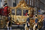 Den Haag 16 september 2014
Prinsjesdag met oa Koning Willem Alexander Koningin Maxima prinses Laurentien en prins Constantijn. Gouden Koets op het binnenhof.