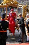 Den Haag 16 september 2014
Prinsjesdag met oa Koning Willem Alexander Koningin Maxima prinses Laurentien en prins Constantijn. Gouden Koets op het binnenhof.