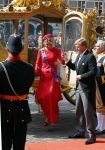 Den Haag 16 september 2014
Prinsjesdag met oa Koning Willem Alexander Koningin Maxima prinses Laurentien en prins Constantijn. Gouden Koets op het binnenhof.