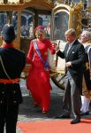 Den Haag 16 september 2014
Prinsjesdag met oa Koning Willem Alexander Koningin Maxima prinses Laurentien en prins Constantijn. Gouden Koets op het binnenhof.