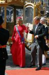 Den Haag 16 september 2014
Prinsjesdag met oa Koning Willem Alexander Koningin Maxima prinses Laurentien en prins Constantijn. Gouden Koets op het binnenhof.