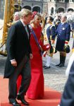 Den Haag 16 september 2014
Prinsjesdag met oa Koning Willem Alexander Koningin Maxima prinses Laurentien en prins Constantijn. Gouden Koets op het binnenhof.