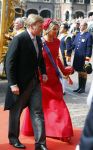 Den Haag 16 september 2014
Prinsjesdag met oa Koning Willem Alexander Koningin Maxima prinses Laurentien en prins Constantijn. Gouden Koets op het binnenhof.