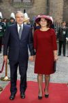Den Haag 16 september 2014
Prinsjesdag met oa Koning Willem Alexander Koningin Maxima prinses Laurentien en prins Constantijn. Gouden Koets op het binnenhof. Lilianne Ploumen met man