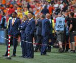 Amsterdam, 17 Mei 2014 Vriendschappelijke interland Nederland-Ecuador, eindstand 1-1
Louis v Gaal
Foto Peter Smulders BV