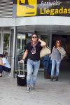 ibiza 4 september 2014
Ibiza airport. Marco en Leontine Borsato arriveren ivm huwelijk Wendy v Dijk