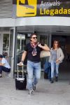 ibiza 4 september 2014
Ibiza airport. Marco en Leontine Borsato arriveren ivm huwelijk Wendy v Dijk