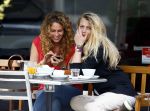 Amsterdam 7 september 2014
Maria Kooistra met een vriendin op terras