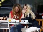 Amsterdam 7 september 2014
Maria Kooistra met een vriendin op terras