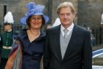 Den Haag 16 september 2014
Prinsjesdag met oa Koning Willem Alexander Koningin Maxima prinses Laurentien en prins Constantijn. Gouden Koets op het binnenhof. Martin van Rijn met vrouw