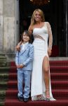 Eefde 20 september 2014
Trouwen Andy v d Meijde en zijn vrouw Melisa Schaufeli op landgoed huis de Voorst. zus Dinie en Zoon Nino