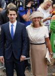 Den Haag 16 september 2014
Prinsjesdag met oa Koning Willem Alexander Koningin Maxima prinses Laurentien en prins Constantijn. Gouden Koets op het binnenhof. Pia Dijkstra met zoon