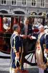 Den Haag 16 september 2014
Prinsjesdag met oa Koning Willem Alexander Koningin Maxima prinses Laurentien en prins Constantijn. Gouden Koets op het binnenhof.
