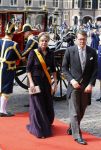 Den Haag 16 september 2014
Prinsjesdag met oa Koning Willem Alexander Koningin Maxima prinses Laurentien en prins Constantijn. Gouden Koets op het binnenhof.