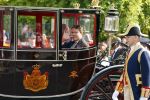 Den Haag 16 september 2014
Prinsjesdag met oa Koning Willem Alexander Koningin Maxima prinses Laurentien en prins Constantijn. Gouden Koets op het binnenhof.
