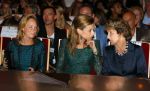 Amsterdam 15 september 2014
Modeshow Addy v d Krommenacker in het ij theater
Aanwezig oa Prinses Margriet Prinses Aimee en Prinses Margarita