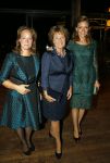 Amsterdam 15 september 2014
Modeshow Addy v d Krommenacker in het IJ theater. Prinses Margriet Prinses Margarita en prinses Aimee