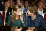 Amsterdam 15 september 2014
Modeshow Addy v d Krommenacker in het IJ theater. Prinses Margriet Prinses Margarita en prinses Aimee