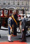 Den Haag 16 september 2014
Prinsjesdag met oa Koning Willem Alexander Koningin Maxima prinses Laurentien en prins Constantijn. Gouden Koets op het binnenhof.