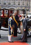 Den Haag 16 september 2014
Prinsjesdag met oa Koning Willem Alexander Koningin Maxima prinses Laurentien en prins Constantijn. Gouden Koets op het binnenhof.