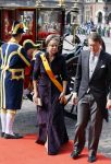 Den Haag 16 september 2014
Prinsjesdag met oa Koning Willem Alexander Koningin Maxima prinses Laurentien en prins Constantijn. Gouden Koets op het binnenhof.
