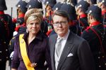 Den Haag 16 september 2014
Prinsjesdag met oa Koning Willem Alexander Koningin Maxima prinses Laurentien en prins Constantijn. Gouden Koets op het binnenhof.
