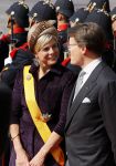 Den Haag 16 september 2014
Prinsjesdag met oa Koning Willem Alexander Koningin Maxima prinses Laurentien en prins Constantijn. Gouden Koets op het binnenhof.
