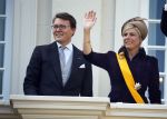 Den Haag 16 september 2014
Prinsjesdag met oa Koning Willem Alexander Koningin Maxima prinses Laurentien en prins Constantijn. Gouden Koets op het binnenhof.