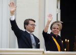 Den Haag 16 september 2014
Prinsjesdag met oa Koning Willem Alexander Koningin Maxima prinses Laurentien en prins Constantijn. Gouden Koets op het binnenhof.