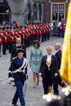 Den Haag 16 september 2014
Prinsjesdag met oa Koning Willem Alexander Koningin Maxima prinses Laurentien en prins Constantijn. Gouden Koets op het binnenhof.